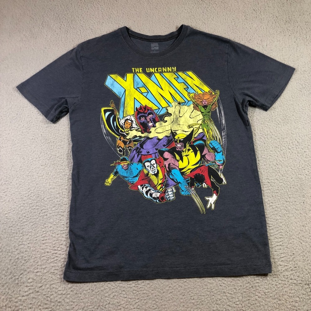 marvel uncanny X men T Shirt youth teens L black comic